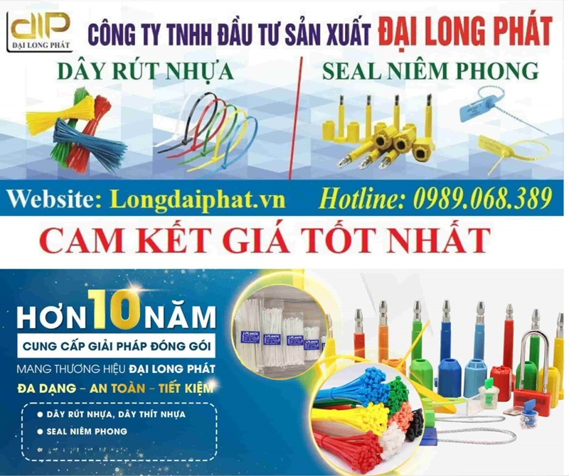 Dây rút nhựa Đại Long Phát